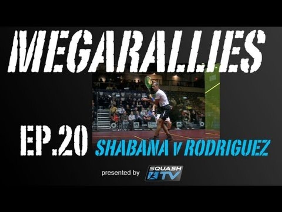 Squash : MegaRallies - Shabana v Rodriguez US Open 2012 - EP20
