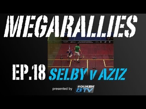 Squash : MegaRallies - Selby v Aziz US Open 2012 - EP18