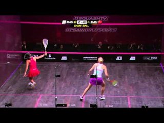 Squash : ATCO WSA 2012 World Series Finals - Final Roundup David v Massaro
