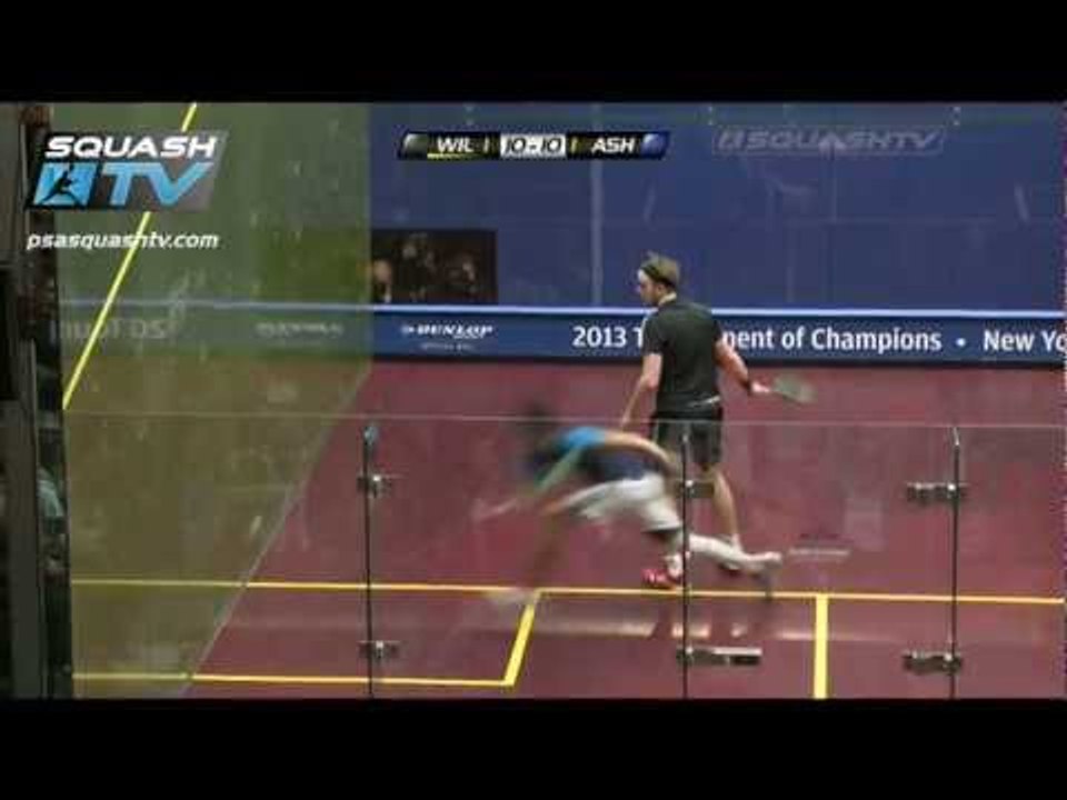 Squash : MegaRallies - James Willstrop v Ramy Ashour - EP15