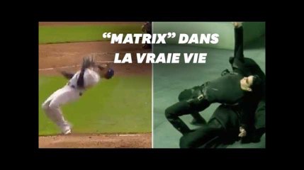 Ce joueur de baseball réalise une prise digne de Matrix