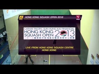 Squash : Hong Kong Open 2013 - Rd1 Roundup - pt3