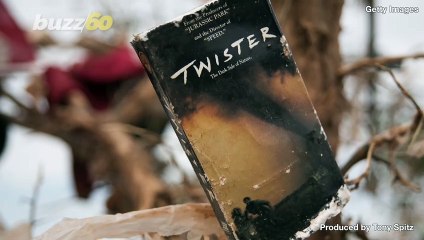Man Sent Skyward as High Winds Lift Shelter into the Air