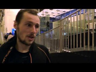 Squash: Gregory Gaultier Post Game Interview - TOC QF 2014