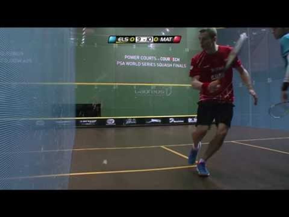 Squash : Power Courts 2013 PSA World Series Finals - SF Roundup Elshorbagy v Matthew