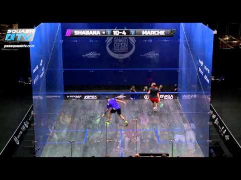 Squash : MegaRallies EP64 - Shabana v Marche Allam British Open 2014