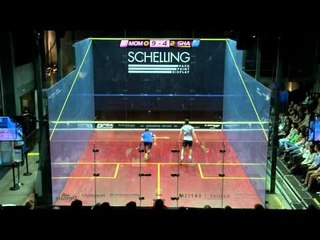 Squash : Grasshopper Cup 2014 - Final Roundup Shabana v Momen