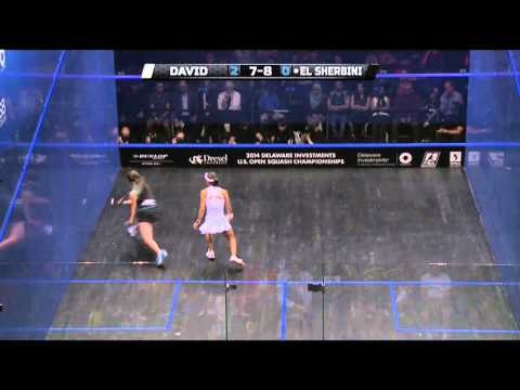 Squash : 2014 Delaware Investments US Open Roundup: WSA Final David v El Sherbini