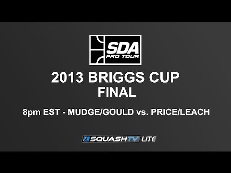 SQUASH (Hardball Doubles) : SDA 2013 Briggs Cup - FINAL