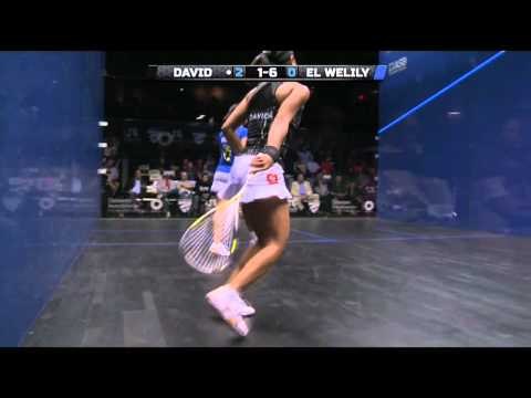 Squash : 2014 Delaware Investments US Open Roundup: WSA SF David v El Welily