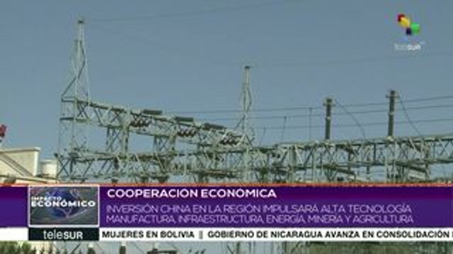 China anuncia nuevas inversiones en Latinoamérica