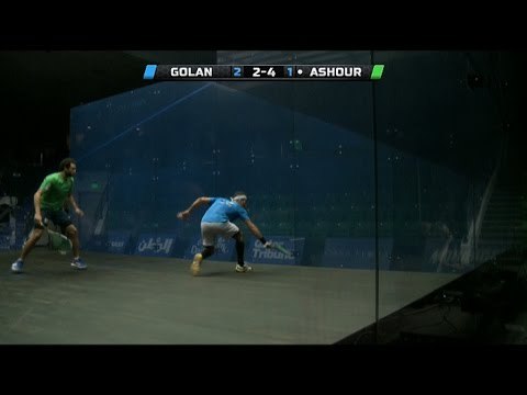 Squash: MegaRallies EP93 : Ashour v Golan :World Championship 2014