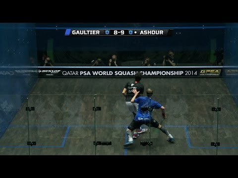 Squash: MegaRallies EP92 : Gaultier v Ashour :World Championship 2014