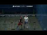 Squash: Quick Hit! EP 122 : Matthew v Elshorbagy : World Championship 2014