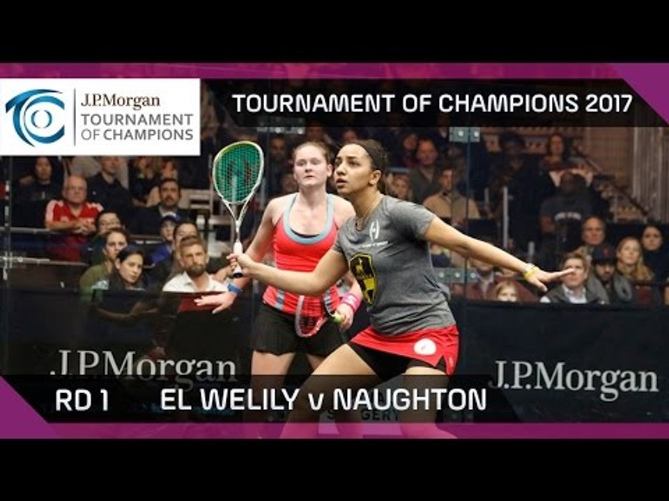 Squash: El Welily v Naughton - Tournament of Ch...
