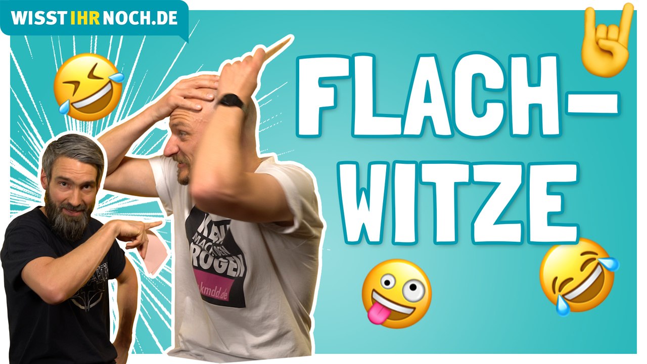FÜßE HOCH: Flachwitze Challenge - Versuche nicht zu lachen!