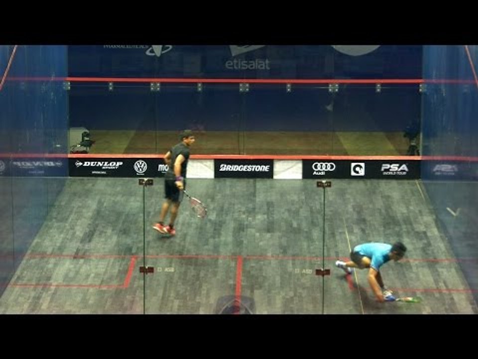 Squash: MegaRallies EP116: El Gouna 2015: Momen v Ghosal
