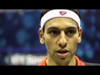 Squash: Post-Game: Mohamed Elshorbagy (British Open FINAL)