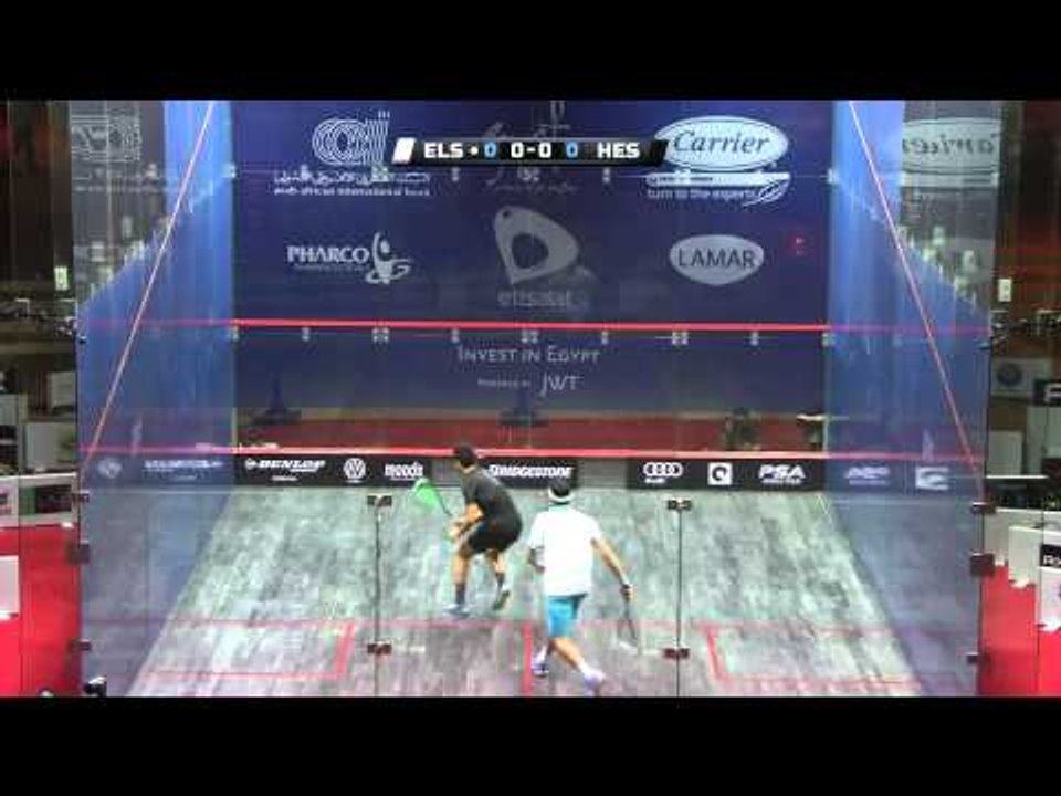 Squash: Shot Of The Month - April 2015 WINNER - Mazen Hesham