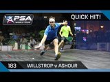 Squash: Quick Hit! Ep.183: Willstrop v Ashour - El Gouna 2015