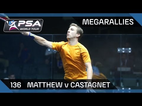 Squash: MegaRallies Ep.136: Matthew v Castagnet - British Grand Prix 2014