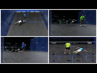 Squash: Grasshopper Cup 2015 : Dives Compilation