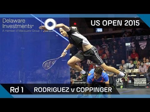 Squash: Delaware Investments US Open 2015 - Round 1 Highlights - Rodriguez v Coppinger