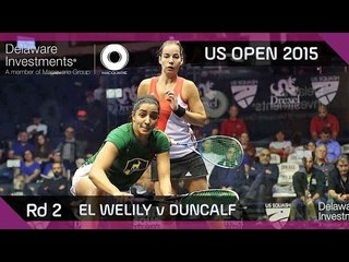 Download Video: Squash: Delaware Investments US Open 2015 - Rd 2 Highlights - El Welily v Duncalf