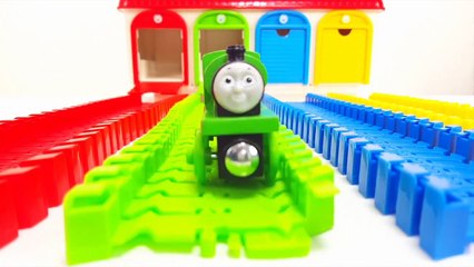 Learn Colors for Kids Thomas with Tayo Toys Fun Water Jelly Balls