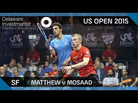 Squash: Delaware Investments US Open 2015 - SF Highlights - Matthew v Mosaad