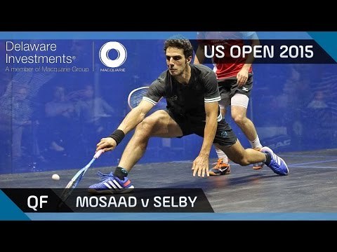 Squash: Delaware Investments US Open 2015 - QF Highlights - Mosaad v Selby