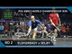 Squash: 2015 PSA Men's World Championship Rd 2 Highlights: Elshorbagy v Selby