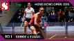 Squash: Hong Kong Open 2015 - Women's Rd 1 Highlights: Serme v Evans