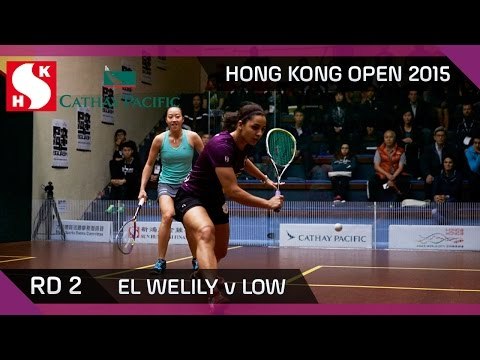 Squash: Hong Kong Open 2015 - Women's Rd 2 Highlights: El Welily v Low