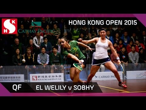 Squash: Hong Kong Open 2015 - Women's QF Highlights: El Welily v Sobhy