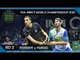 Squash: 2015 PSA Men's World Championship Rd 3 Highlights: Rosner v Farag