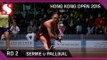 Squash: Hong Kong Open 2015 - Women's Rd 2 Highlights: Serme v Pallikal