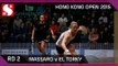 Squash: Hong Kong Open 2015 - Women's Rd 2 Highlights: Massaro v El Torky