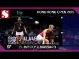 Squash: Hong Kong Open 2015 - Women's SF Highlights: El Welily v Massaro