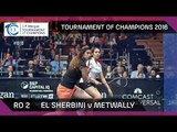 Squash: Tournament of Champions 2016 - Women's Rd 2 Highlights: El Sherbini v Metwally