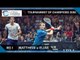 Squash: Tournament of Champions 2016 - Men's Rd 1 Highlights: Matthew v Elias