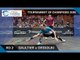 Squash: Tournament of Champions 2016 - Men's Rd 2 Highlights: Gaultier v Dessouki