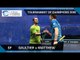 Squash: Tournament of Champions 2016 - Men's SF Highlights: Gaultier v Matthew