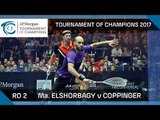 Squash: Ma. ElShorbagy v Coppinger - Tournament of Champions 2017 Rd 2 Highlights