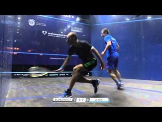 "That was brilliant - he really is buzzing around out there!" MegaRallies #153 - Clyne v ElShorbagy