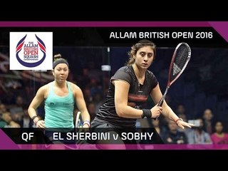 Descargar video: Squash: El Sherbini v Sobhy - Allam British Open 2016 - Women's QF Highlights