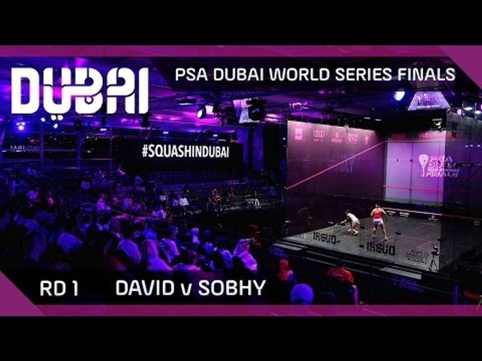 Squash: David v Sobhy - PSA Dubai World Series Finals - Women's Rd 1 Highlights