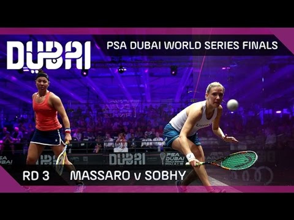 Squash: Massaro v Sobhy - PSA Dubai World Serie...