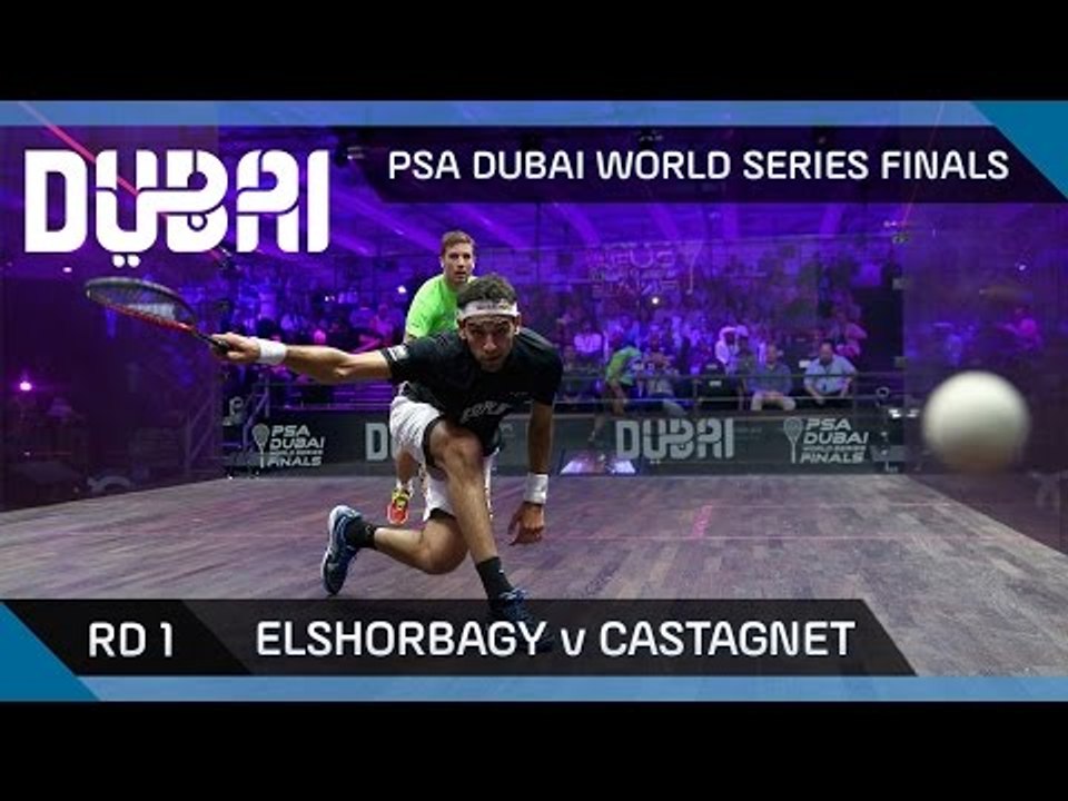 Squash: Elshorbagy v Castagnet - PSA World Series Finals - Men's Rd 1 Highlights