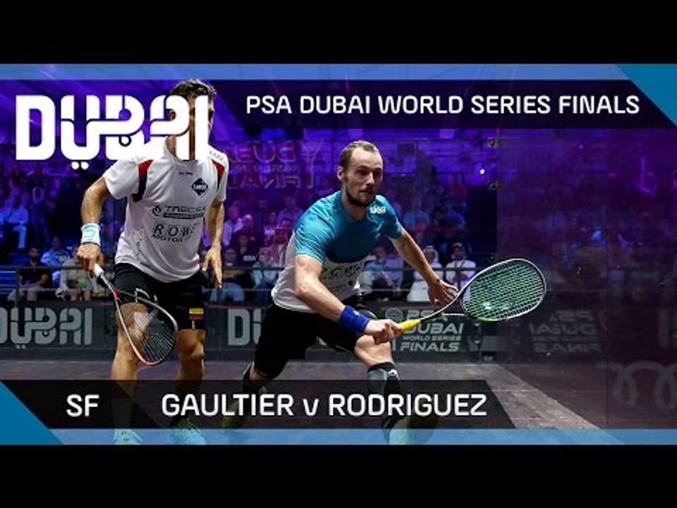 Squash: Gaultier v Rodriguez - PSA Dubai World...